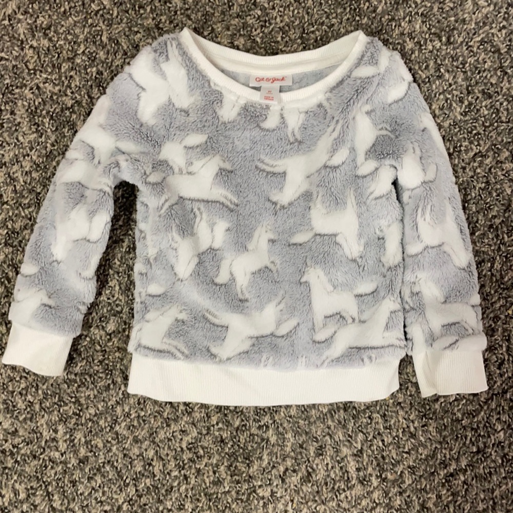 Fuzzy sweater